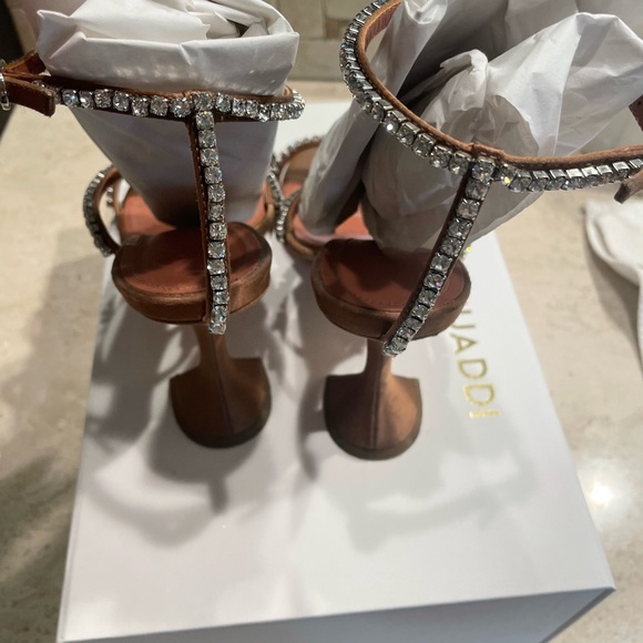 Amina Muaddi Gilda heels, pre-owned, beautiful style - Picture 3 of 10